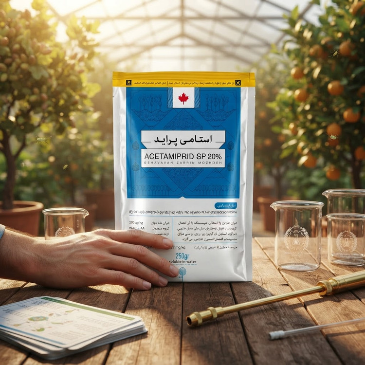 حشرهکش استامی پراید SP20% بهاوران مدل 0/25 کیلویی