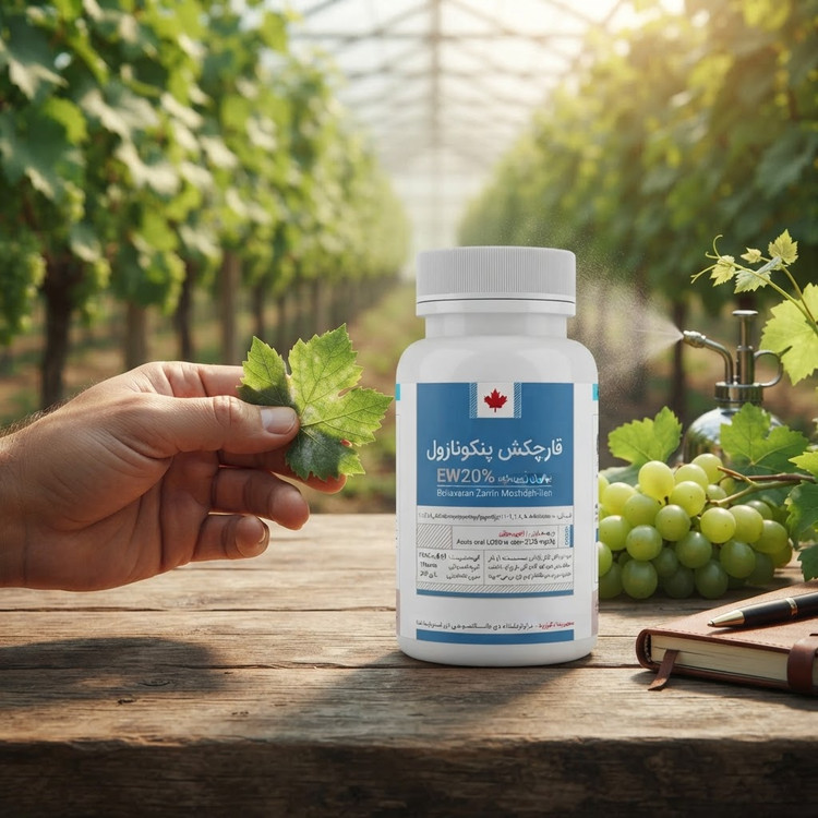 قارچکش پنکونازول EW20% بهاوران مدل 100cc