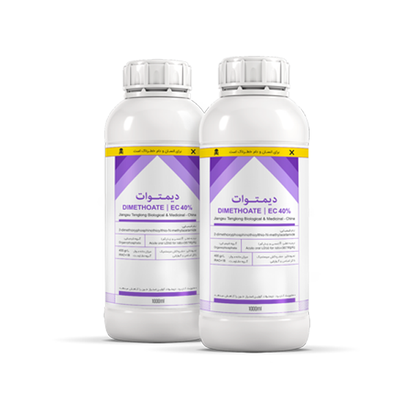 حشره کش و کنه کش دیمتوات EC40% مدل 1 لیتری واردات چین