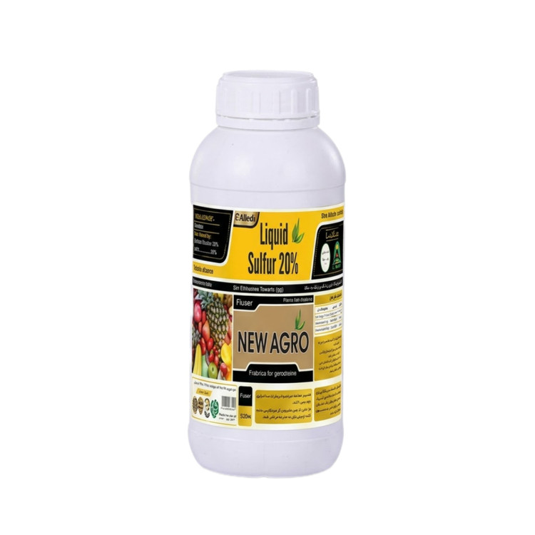 کود گوگرد مایع 20% ( پایه پتاسیمی ) نیواگرو مدل 1 لیتری